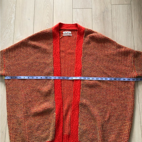 Urban Outfitters Cotton Blend Oversized Cardigan in Orange - Picture 8 of 9